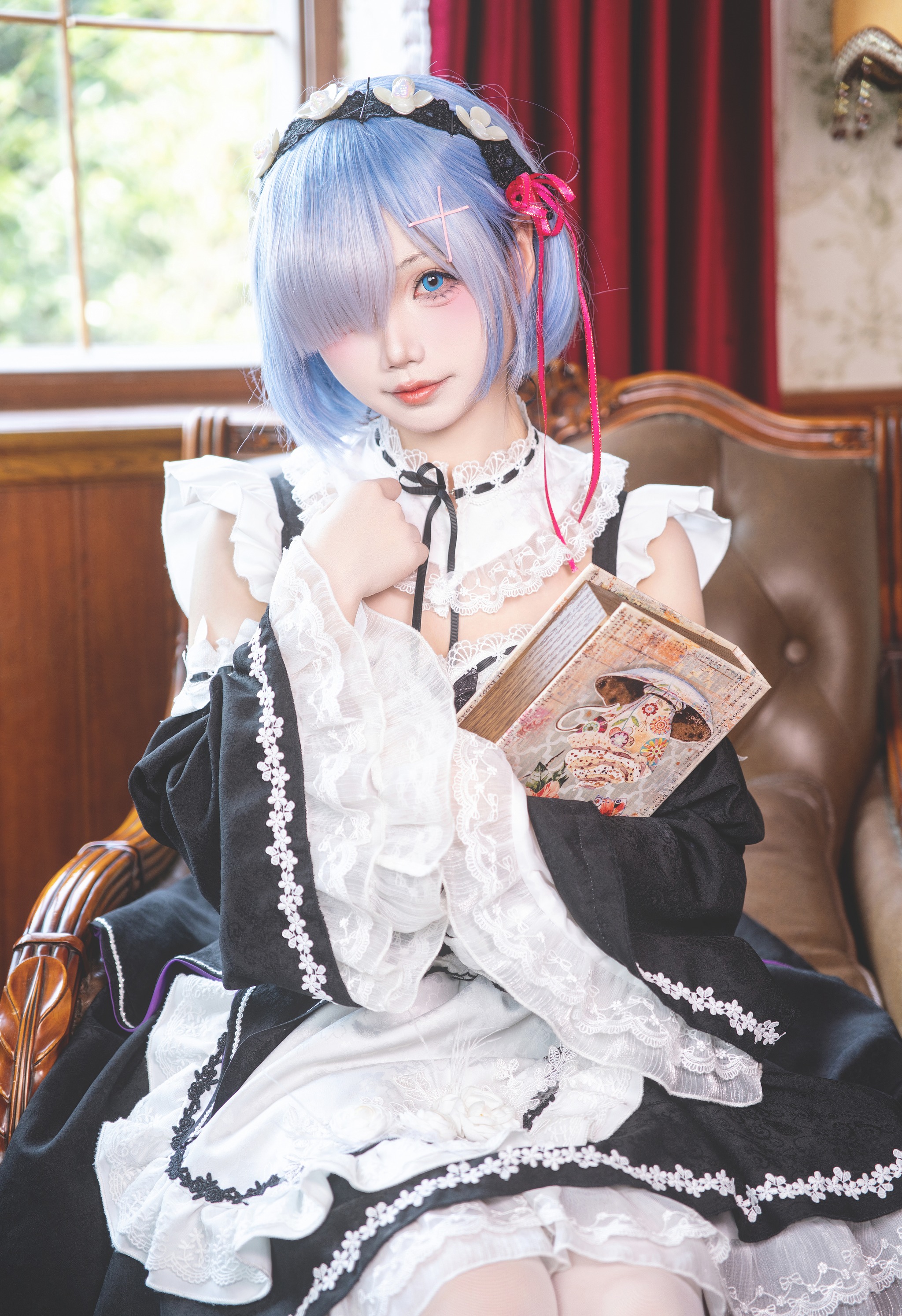 图片[1]-Shika小鹿鹿 – NO.115 蕾姆 [18P]-XikXak